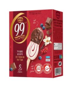 שלגון בטעם וניל ופירות יער (5 יחידות)