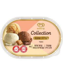 קרמיסימו שוקולד חלב צ'יפ, קרמל מלוח עם סירופ קרמל ווניל